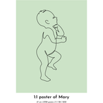 Load image into Gallery viewer, BIRTH POSTER 1:1 SCALE
